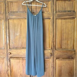 Lush Slate Blue Jumpsuit